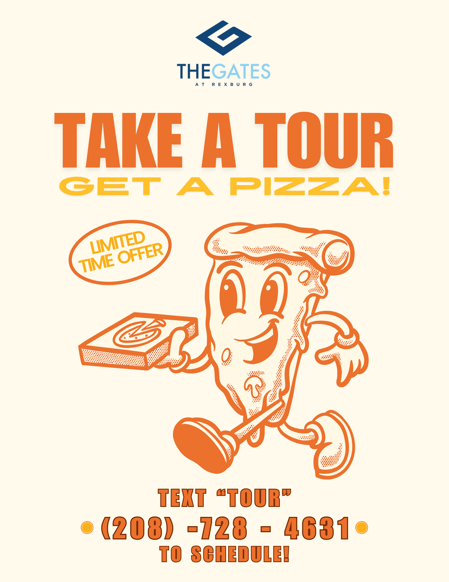 Take A Tour, Get A Pizza!